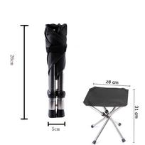 Stainless Steel Portable Folding Stool Telescopic Design Sturdy Material Telescopic Stool Collapsible Design Durable