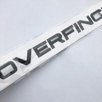 Car ABS Chrome Decals Sticker For Land Rover Range Rover Overfinch I322 Discovery Hood Trunk Letters Logo Emblem Badge Stickers