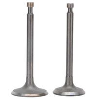 Metal Intake Exhaust Valve Kit Dark  Silver Engine Valve Parts Generator Valve Set for 190F/GX420
