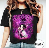 Shinobu Shirt Infinity Castle 2025 Aesthetic Anime Graphic T-Shirt Mens Womens Tees Top Gift 2XL