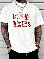 ROMWE Unisex Street Life Unisex Skull Graphic Drop Shoulder Y2k T-Shirt M