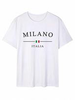 Unisex's Printed Drop Shoulder Relaxed Fit Round Neck T-Shirt S