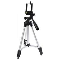 Black Phone Tripod Stand Aluminum Camera Stand Level Selfie Stick  Photography sidabras