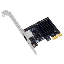 waveman Gigabit 2.5Gbps LAN Card, 2.5Gbit PCI-E Adapter, Network Card, PCIe x1 Connection, RJ45