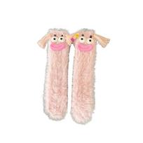 Tassels Funny Tube Socks Plush Furry Plush Sock Soft Floor Stockings Women  Winter