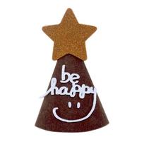 Cute Happy Birthday Headwear Cake ornament Bowknot Cone Headband Birthday Crown Hats for Adult Party Favors Party Decor Cap