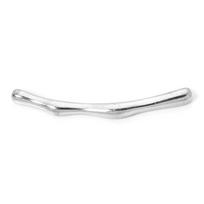 1pc 304 Stainless Steel Beads Curved Tube Multicolor Beads Necklace Findings For DIY Jewelry Making 6.6cm x 0.6cm, Hole:1.8mm
