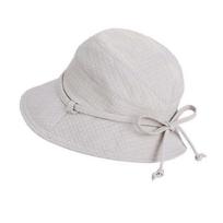 Stylish Bow Sun Protection Hat Lightweight Breathable Wide Brim Fisherman Hat Adjustable Foldable Sunshade Bucket Hat