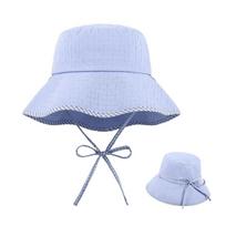 Fashion Bowknot Fisherman Hat Adjustable Wide Brim Sunshade Hat Sun Protection Sweet Sunscreen Hat Beach
