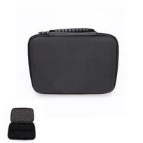 Hard Shell Watch Storage Box Anti Scratching 8/ 15 Slot Watch Organizer Zippered Closure Foam Padding Watch Display Box Home Use