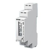 SFERE DDS1946-1P DIN Rail Single-Phase Bi-directional Energy Meter 220V