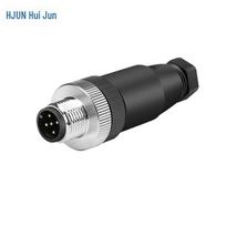 M12 Waterproof Aviation Sensor Cable Connector