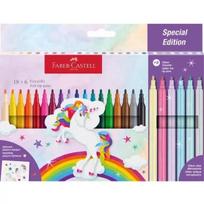 Faber-Castell: vienaragių flomasterių rinkinys – 24 vnt.