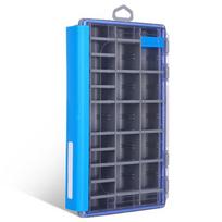 Fishing Box Waterproof Fish Hook Fishing Lure Bait Storage Case with Removable Dividers Fishing Lure Box Fishing Supplies