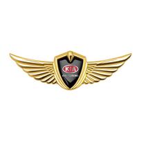 1pc 3D Metal Car Body Rear Trunk Emblem Sticker For KIA Sportage Niro Rio Ceed Cerato Soul Sorento Picanto Optima K3 K5 Sonic K9