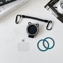 Spring Rope Magnetic Phone Holder Metal Hook Phone Backpack Clip  Phone Accessories