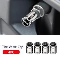 4pcs Alloy Car Logo Wheel Tire Valve Anti-dust Cap Tyre Stem Cover For Kia Rio Ceed Sportage Cerato Soul Sorento Picanto Optima