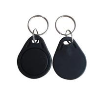 YARONGTECH RFID Fob 13.56MHz for Access Control - Black (10-Pack)