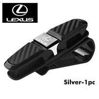 For Lexus Carbon Fiber Car Interior Sun Visor Sunglasses Clip Eyeglasses Holder IS350 ES350 IS250 IS460 IS220h IS300 LX570