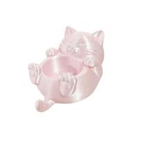 Decorative Lucky Cat Storage Box Cute Jewelry Storage Box Modern 3D Printed Trinket Holder  Vanity