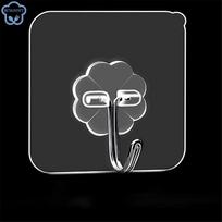 Home Kitchen Wall Rack Strong Adhesive Wall Hook Adhesive Hook Is Strong And Transparent Punch-free Universal Hook 1PCS