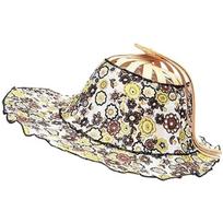 Foldable Folding Fan Hat Wide Brim Bamboo Sunscreen Cap Multi-functional Fan Sun Hats  for Travel Style 7