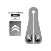 Car Seat Headrest Hook Leather Seat Back Purse Bag Hanger For Citroen C5 C1 C2 C6 C4L DS3 DS4 DS5 C-Elysee Grand Berlingo
