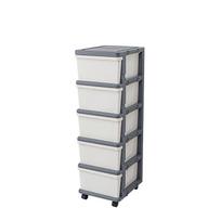 SPACEXPERT Rolling Storage Cart with Drawers