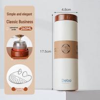 Debo Carroll DEP-852 Stainless Steel Insulated Mug