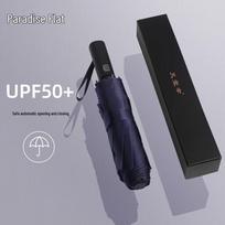 Fully Automatic Black-Coated Folding Umbrella