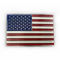 4.0cm Wide Western Style Union Jack Belt Buckle - Fashionable UK Flag Design