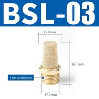 Langsaizebo Adjustable Solenoid Valve Muffler