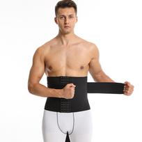 2023 Men's Sports Body Shaper - 6-Row Hook Waist Trainer with Compression and Sweat-Inducing Slimming Vest XL