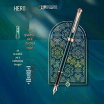 HERO 850 Iridium Nib Fountain Pen