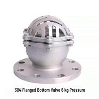 KORABA 304 Stainless Steel Threaded Flange Bottom Valve