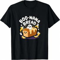 Boo-Nana Bread Halloween Ghost Baking - Low Budget Costume T-Shirt S