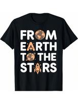 Space Exploration Cosmic Discovery Interstellar Adventure T-Shirt S