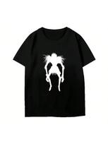 T-Shirt Two Meta Anime  Night God Moon Clothes Loose Round Neck T-Shirt Short-Sleeved 'unisex S