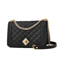 Commuter Trendy Bags Crossbody Chain Diamond Small Bag Korean Style Student Female Bag gray