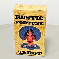 Rustic Fortune Tarot Deck 10.3*6cm Based on Vintage Ads To Represent The Common Folk Life and Values 80 Pcs Cards Rider Waite