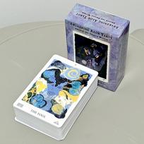The Awakening Aeon Tarot 82 kortų Taro kaladė su gražiomis spalvomis ir unikaliais Didžiųjų bei Mažųjų arkanų vaizdavimais 9*6cm