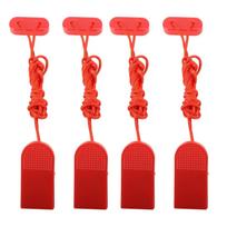 4Pcs Treadmill Universal Safety Key Easy to Use Treadmill Security Lock Replacement Key for Home