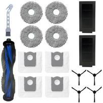 Priedų rinkinys Ecovacs Deebot T50 Omni/T50 Pro Omni/T50 Max Pro Omni - Filtras/Maišelis/Šluostė/Šepetys/Volelis Phonillico®