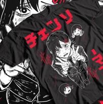 Chainsaw Man Tee, Anime Manga Shirt, Unisex Heavy Cotton T-Shirt, Kobeni Denji XL