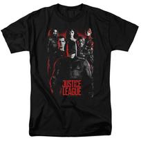Justice League Movie The League Mens T Shirt Black S