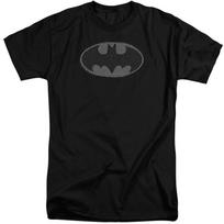 Batman Chainmail Shield Mens Tall T Shirt Black Officially Licensed 4XL