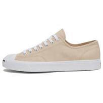 Converse Jack Purcell Versatile Non-Slip Shock Absorption Low-Top Board Shoes Unisex Brown White 37