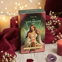 10.3*6cm The Love and Lust Tarot 78-Card Deck for Passion, Intimacy & Soulful Love Readings - Modern Art Style