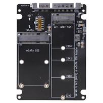 M.2 NGFF/MSATA To SATA3 Adapter Case, Convert Solid Disk To 2.5 /3.5  With Ease Multiple Size Supported