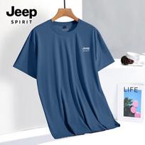 JEEP SPIRIT Men's Ice Silk Quick-Dry T-Shirt 3XL